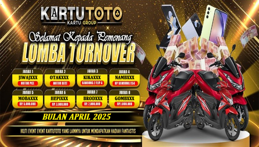 PEMENANG TO BULAN APRIL